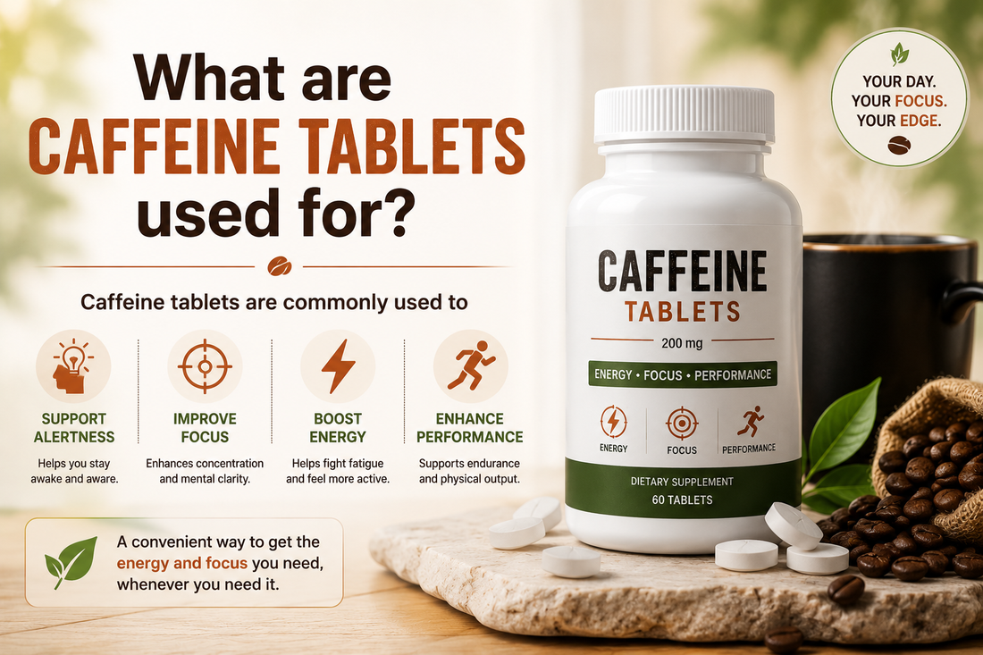 What are caffeine tablets used for?